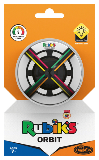 ThinkFun - 76398 - Rubik's Orbit, der Globusförmige Rätselspaß für Fans des original Rubik's Cubes. Für alle Rätselfans ab 8 Jahren.