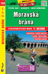 Moravsk&aacute; br&aacute;na / M&auml;hrische Pforte (Radkarte 1:60.000)