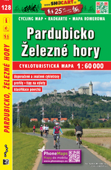 Pardubicko, Železn&eacute; hory / Pardubitz, Eisengebirge (Radkarte 1:60.000)