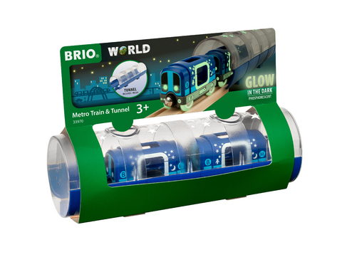 BRIO World - Tunnelbox U-Bahn Glow in the Dark