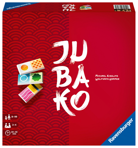 Ravensburger Gesellschaftsspiel - Jubako 26818 - Brettspiel ab 8 Jahren - Michael Kiesling, Wolfgang Kramer