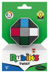 ThinkFun - 76401 - Rubik's Twist, der kreative R&auml;tselspa&szlig; f&uuml;r Fans des original Rubik's Cubes. Kreiere unz&auml;hlige Formen. F&uuml;r alle Fans des Zauberw&uuml;rfels.