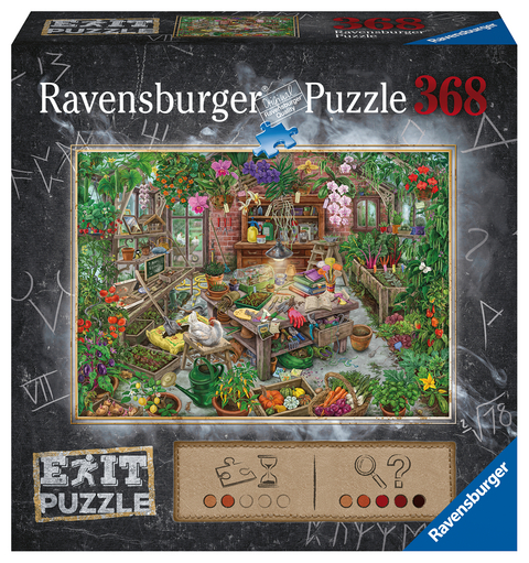 Ravensburger EXIT Puzzle 16483 Im Gew&auml;chshaus 368 Teile