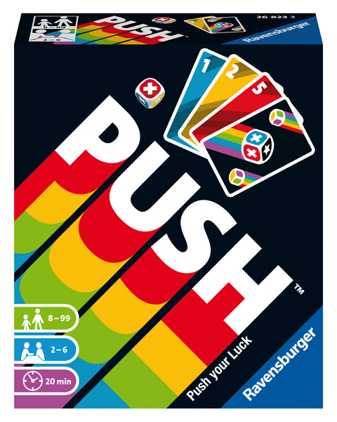 PUSH - Kartenspiel ab 8 Jahre