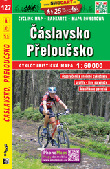 Č&aacute;slavsko, Přeloučsko / Caslau, Prelouc (Radkarte 1:60.000)