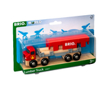 BRIO World - Holztransporter mit Magnetladung