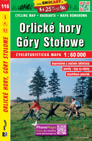 Orlické hory, Góry Stolowe / Adlergebirge, Heuscheuergebirge (Radkarte 1:60.000)
