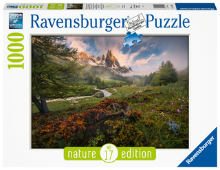 Malerische Stimmung im Vallée de la Clarée, Französischen Alpen (Puzzle)