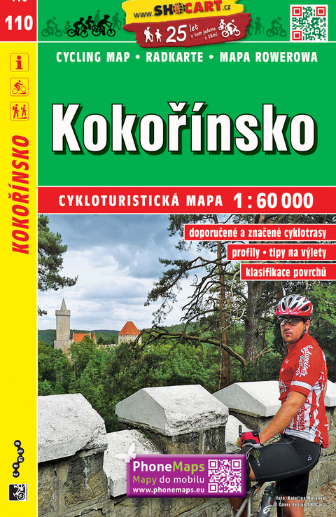 Kokoř&iacute;nsko / Kokorschin (Radkarte 1:60.000)