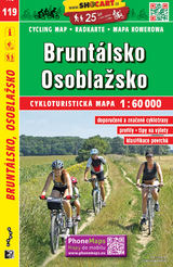 Brunt&aacute;lsko, Osoblažsko / Freudenthal, Hotzenplotz (Radkarte 1:60.000)
