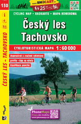 Česk&yacute; les, Tachovsko / Oberpf&auml;lzer Wald, Tachau (Radkarte 1:60.000)
