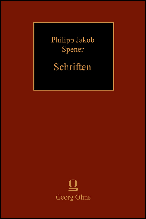 Philipp Jakob Spener: Schriften - Vier B&uuml;cher von wahrem Christentum (1610). Buch 1 - Johann Arndt