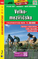 Velkomeziř&iacute;čsko / Gro&szlig; Meseritsch (Radkarte 1:60.000)