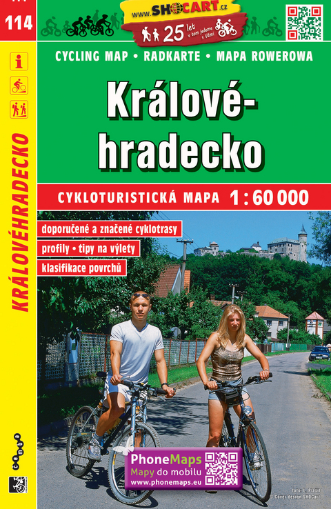 Kr&aacute;lov&eacute;hradecko / K&ouml;niggr&auml;z (Radkarte 1:60.000)