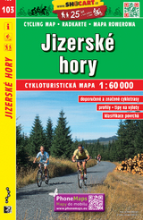 Jizersk&eacute; hory / Isergebirge (Radkarte 1:60.000)