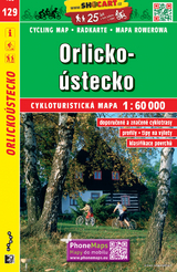 Orlicko&uacute;stecko / Wildenschwert (Radkarte 1:60.000)