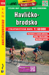 Havl&iacute;čkobrodsko / Deutsch Brod (Radkarte 1:60.000)