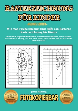 Wie man Fische zeichnet (mit Hilfe von Rastern) - Rasterzeichnung für Kinder