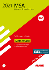 STARK Lösungen zu Original-Prüfungen und Training MSA 2021 - Mathematik - Schleswig-Holstein - 