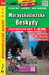 Moravskoslezsk&eacute; Beskydy / M&auml;hrisch-Schlesische Beskiden (Radkarte 1:60.000)