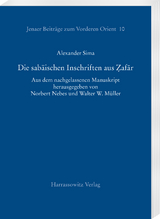 Die sab&auml;ischen Inschriften aus Ẓafār - Alexander Sima