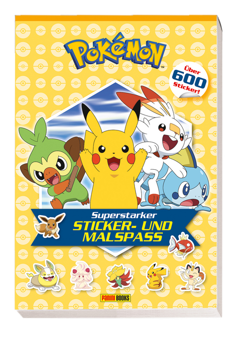 Pok&eacute;mon: Superstarker Sticker- und Malspa&szlig; -  Panini