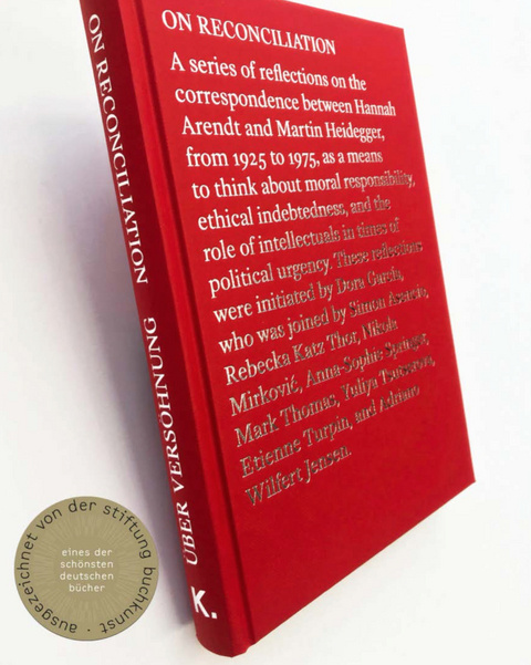 &Uuml;ber Vers&ouml;hnung / On Reconciliation - 