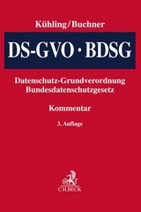 Datenschutz-Grundverordnung, BDSG - Kühling, Jürgen; Buchner, Benedikt