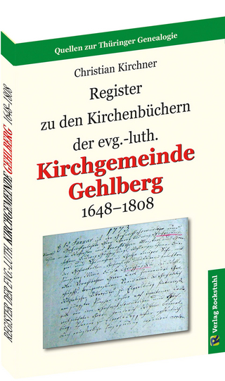 Register zu den Kirchenbüchern der evg.-luth. Kirchgemeinde GEHLBERG 1648-1808