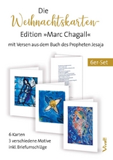 6er-Set Weihnachtskarten &raquo;Marc Chagall&laquo;