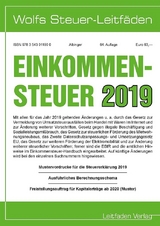 Einkommensteuer für 2019 - Albinger, Bert