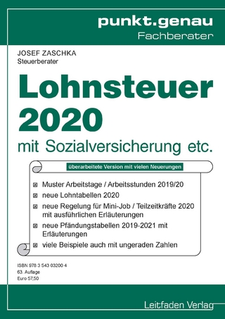 Lohnsteuer 2020
