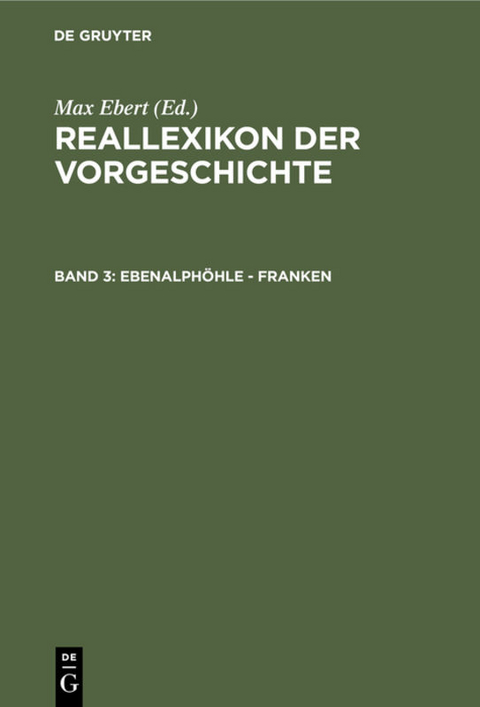 Ebenalph&ouml;hle - Franken