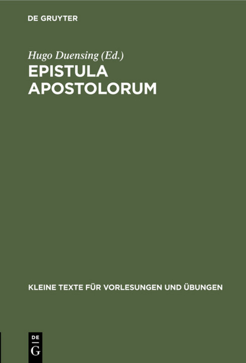 Epistula apostolorum - 