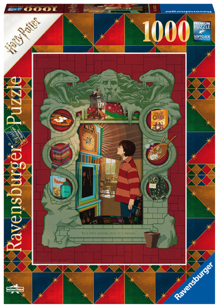 Ravensburger Puzzle 16516 – Harry Potter bei der Weasley Familie – 1000 Teile Puzzle für Erwachsene und Kinder ab 14 Jahren