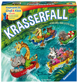 Ravensburger 20569 - Krasserfall - rasantes Brettspiel f&uuml;r Familien und Kinder - Wettkampf f&uuml;r 2 bis 4 Spieler, Gesellschaftsspiel ab 6 Jahren - Bernhard Weber