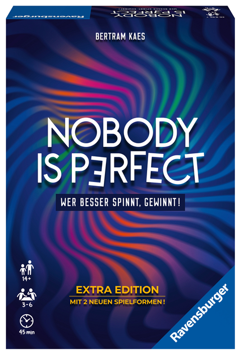 Nobody is Perfect Extra Edition - Spiele f&uuml;r Erwachsene ab 14 Jahre - Bertram Kaes