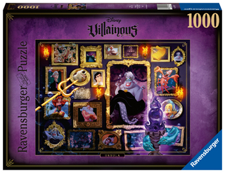 Ravensburger Puzzle 1000 Teile - Disney Villainous Ursula - Die beliebten Charaktere aus Arielle als Puzzle für Erwachsene und Kinder ab 14 Jahren