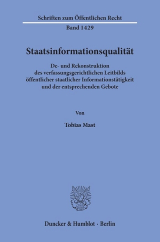 Staatsinformationsqualität.