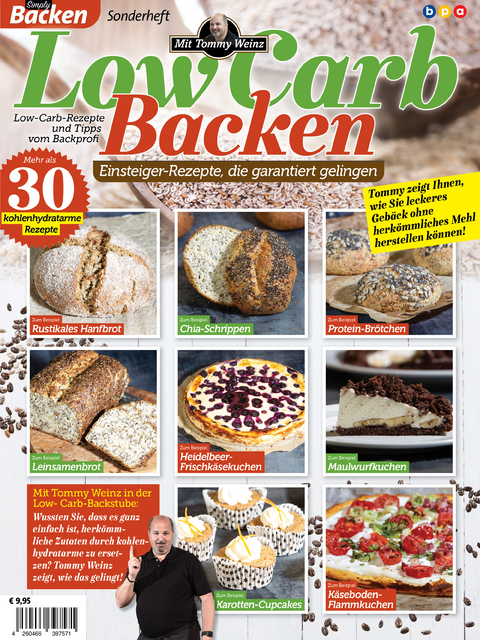 Low Carb Backen mit Tommy Weinz - Tommy Weinz