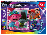Ravensburger Kinderpuzzle - 05081 Welttournee - Puzzle f&uuml;r Kinder ab 5 Jahren, mit 3x49 Teilen, Puzzle mit den Trolls