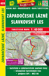 Z&aacute;padočesk&eacute; l&aacute;zně, Slavkovsk&yacute; les / Westb&ouml;hmische B&auml;der, Kaiserwald (Wander - Radkarte 1:40.000)