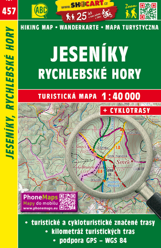 Jeseníky, Rychlebské hory / Gesenke, Reichensteiner Gebirge (Wander - Radkarte 1:40.000)