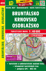Brunt&aacute;lsko, Krnovsko, Osoblažsko / Freudenthal, J&auml;gerndorf, Hotzenplotz (Wander - Radkarte 1:40.000)