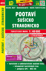 Pootav&iacute;, Su&scaron;icko, Strakonicko / Ottau-Land, Sch&uuml;ttenhofen, Strakonitz (Wander - Radkarte 1:40.000)