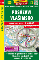 Pos&aacute;zav&iacute;, Vla&scaron;imsko / Sasau, Wlaschim (Wander - Radkarte 1:40.000)