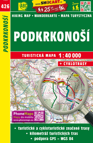 Podkrkonoší / Riesengebirgs-Vorland (Wander - Radkarte 1:40.000)
