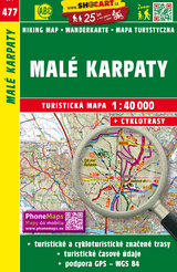 Mal&eacute; Karpaty / Kleine Karpaten (Wander - Radkarte 1:40.000)