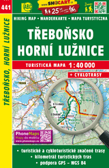 Třeboňsko, Horn&iacute; Lužnice / Trebon, Obere Lainsitz (Wander - Radkarte 1:40.000)