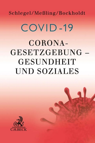 Corona-Gesetzgebung - Gesundheit und Soziales